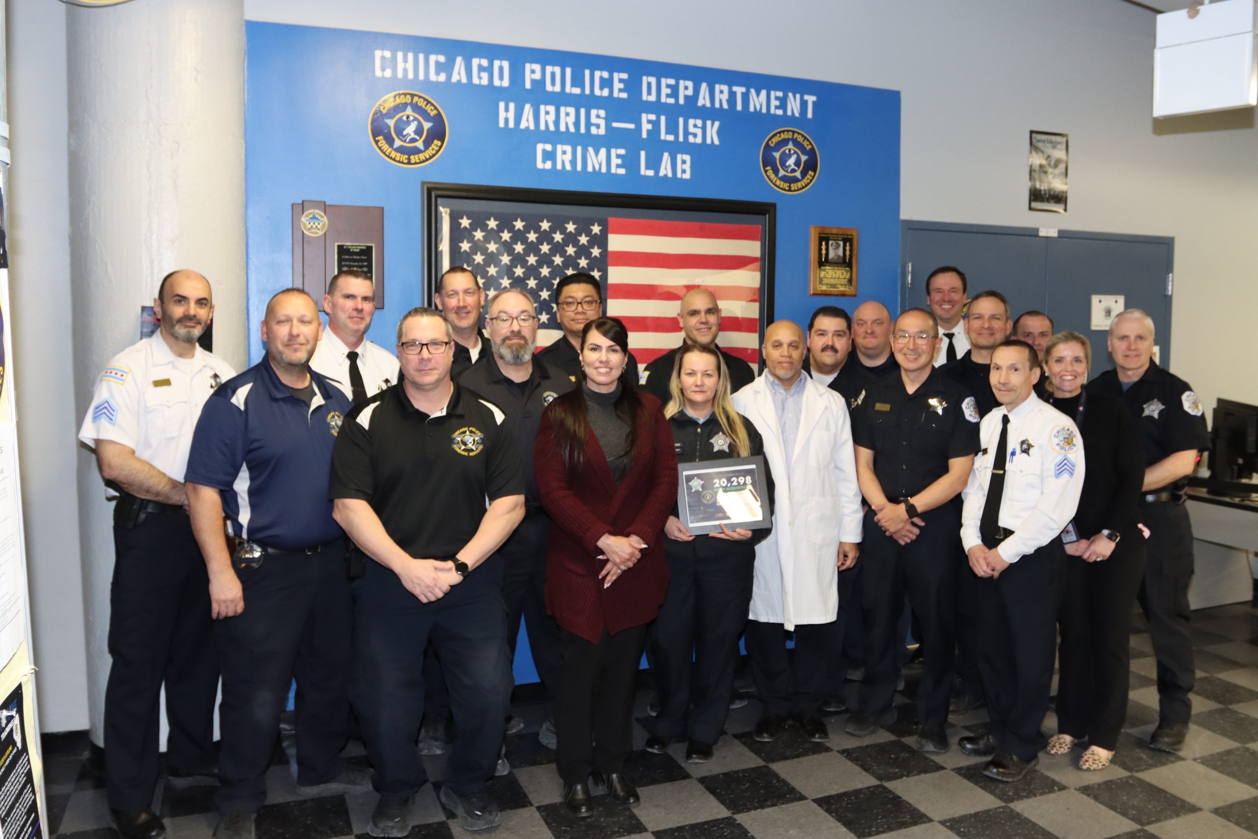 CPD’s Forensic Firearms Lab Honored for Processing Record Amount of Ballistic Evidence