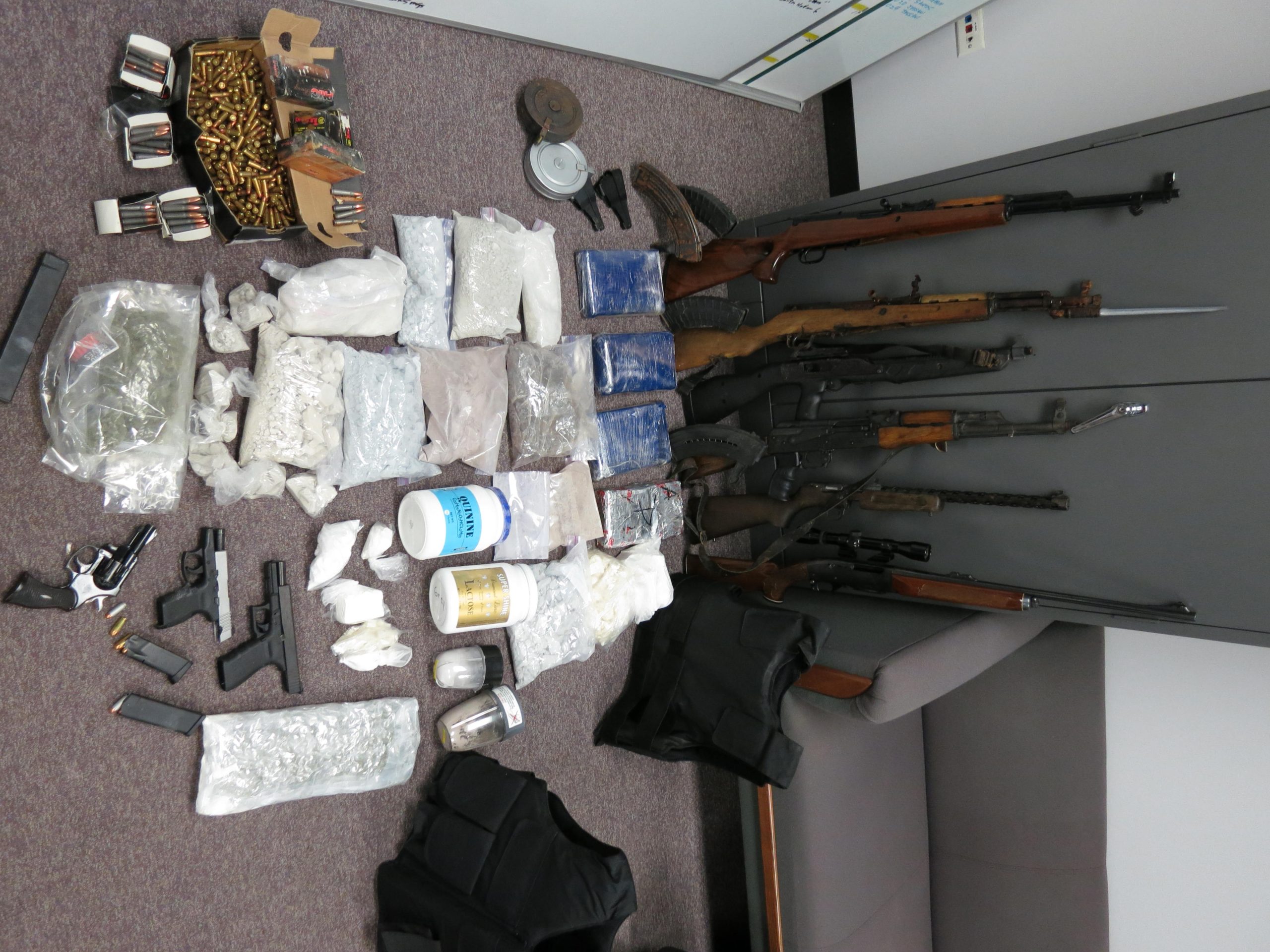 CPD Investigation Leads to Large Recovery of a Narcotics, Firearms and Cash